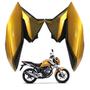 Imagem de Asa Aba Tanque Lateral Honda Cg Titan 160 Aleta Dourado Amarelo Caju 2022
