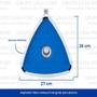Imagem de Aspirador Piscina Triangular Fluidra - Engate Rápido - Limpa Resíduos - Base Plástico/ABS - Escova Emborrachada