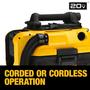 Imagem de Aspirador úmido/seco DEWALT 20V MAX sem fio/com fio DCV581H