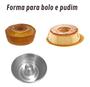 Imagem de Assadeira de aluminio para bolo e pudim