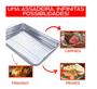 Imagem de Assadeira Forma N4 Borda Alta Com Grelha Grade Assar Carnes