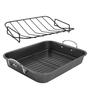 Imagem de Assadeira KitCom Antiaderente 9,5QT com Prateleira de 40cm - Aço Carbono
