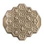 Imagem de Assadeira Nordic Ware para Pão - Design em Favo de Mel com Revestimento Dourado