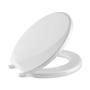 Imagem de Assento Almofadado Oval Universal Branco Tigre Suavit para Vaso Oval Todas as Marcas