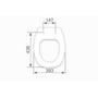 Imagem de Assento Astra Soft Close Thema Branco