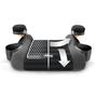 Imagem de Assento de carro Booster Chicco GoFit Backless Shark/Preto/Cinza