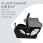 Imagem de Assento de carro infantil BRITAX Willow S com base alpina, grafite, ônix