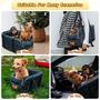 Imagem de Assento de carro para cães Yokee Center Console para cães pequenos de até 6 kg
