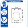 Imagem de Assento Icasa Etna Termofixo Soft Close Tupan