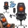 Imagem de Assento Massageador Shiatsu Ultra Relaxante Costas Lombar 3D