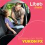 Imagem de Assento para Auto Booster 15-36 Kg Isofix Yukon Preto e Cinza Litet - BB477