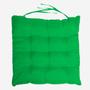 Imagem de Assento Para Cadeira Futton Maio C/Fitas Para Amarrar Em Bancos Banquetas Cadeiras Pallets Sofá 40x40cm Futon Com Diversos Modelos