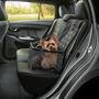 Imagem de Assento Pet Cadeirinha Cadeira Booster Transporte Carro Cães Gatos Preto com Patas