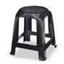 Imagem de assento plastico cadeira casa cozinha sala jardim churrasco suporta 135kg reforçada kit 6 bancos