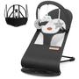 Imagem de Assento portátil Baby Bouncer HKAI de 0 a 18 meses com 3 modos cinza escuro