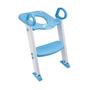 Imagem de Assento Redutor Com Escada Toilet Training Azul Kababy