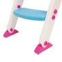 Imagem de Assento Redutor de Vaso Sanitário Infantil Escada Rosa Buba