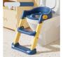 Imagem de Assento Redutor Infantil Antiderrapante Com Escada Azul
