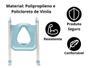 Imagem de Assento Redutor Infantil Com Escada Rosa Cinza Azul Buba
