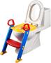 Imagem de Assento Redutor Infantil Multmaxx Com Escada Para Vaso Sanitario Colorido