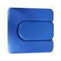 Imagem de Assento Rígido Estofado Azul com Encaixes para Cadeira de Banho D60 - Dellamed