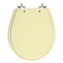 Imagem de Assento Sanitário Avalon Bone (Bege Claro) Tampa para Vaso Ideal Standard de Madeira Laqueada