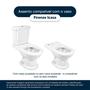 Imagem de Assento Sanitário Firenze Branco para vaso Icasa 1.6gpf 6lpf