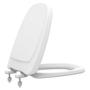 Imagem de Assento Sanitário Monte Carlo PP Soft Close MCPPE17S Branco