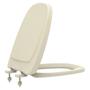 Imagem de Assento Sanitário Monte Carlo PP Soft Close MCPPE37S Creme
