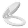 Imagem de Assento Sanitário Oval Almofadado Branco Astra TPK/AS BR1