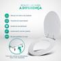 Imagem de Assento Sanitário Poliester Absolute Branco para vaso American Standard