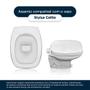 Imagem de Assento Sanitário Stylus Agua Marinha (Verde Agua) para vaso Celite