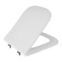 Imagem de Assento Termofixo Misti Branco Premium Soft Close Click Slim