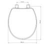Imagem de Assento universal oval solution branco soft close polipropileno tupan