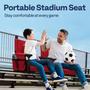 Imagem de Assentos de Estádio VIVOHOME com Apoio e Almofada - Pacote com 2 Assentos Vermelhos