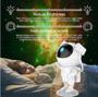 Imagem de Astronauta Projetor De Luz Galáxia Nebulosa Constelação c/ Bluetooth Music