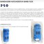 Imagem de Atadura 10cm Azul Band-FlexAutoadesiva Para Animais Farex