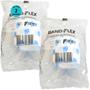 Imagem de Atadura 5cm Branca Com PatinhasBand-FlexAutoadesiva Para Animais Farex Kit Com 2