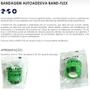 Imagem de Atadura 5cm Verde Band-FlexAutoadesiva Para Animais Farex Kit com 3