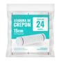 Imagem de Atadura Crepom Faixa Bandagem Elástica 15cmx1.2m Kit 24 Un