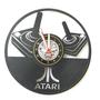 Imagem de Atari, Videogame, Vintage, Retro, Jogo, Gamer, Decoração, Relógio Disco de vinil