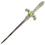 Imagem de Athame Cigana Metal Prata Brilhante 15 cm - Selecione a Cor