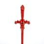 Imagem de Athame Cigana Metal Vermelho 15 Cm Umbanda - Selecione A Cor