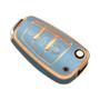 Imagem de Audi A1 A3 A4 A5 A6 A7 Q3 Q5 Q7 TPU Car Flip Key Case Capa Shell Fob Holder Acessórios