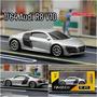 Imagem de Audi R8 V10 Diecast Car Model 1:64 Brinquedo Em Escala Para Crianças Toyota VW Mercedes BMW Réplica