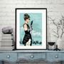 Imagem de Audrey Hepburn Breakfast at Tiffany's - 60x48cm