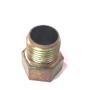Imagem de Aumento Amarelo Curto 1/2" Latão Cromado Galvanizado Para Conexões Ref. 1843