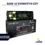 Imagem de Auto Radio Automotivo MP3 Bluetooth 2 USB 6699 7 Cores