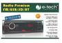 Imagem de Auto Radio Bluetooth Mp3 Player Usb Sd Som Carro