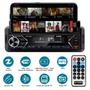 Imagem de Auto Radio H-Tech HT-1223 Bluetooth Mp3 Player Suporte Celular Usb 4x60 Rms